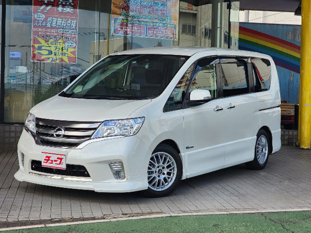 セレナ 日産 ﾊｲｳｪｲｽﾀｰHVｴｱﾛﾓｰﾄﾞ_ﾅﾋﾞ_Bｶﾒﾗ_PSD_ 2013年式 24,600km 埼玉県