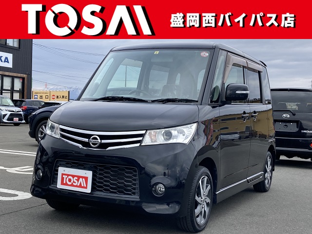 ルークス 日産 ﾙｰｸｽ 4WD ﾊｲｳｪｲｽﾀｰ ﾜﾝｾｸﾞSDﾅﾋﾞ 左ﾊﾟﾜｰｽﾗｲﾄﾞ 2010