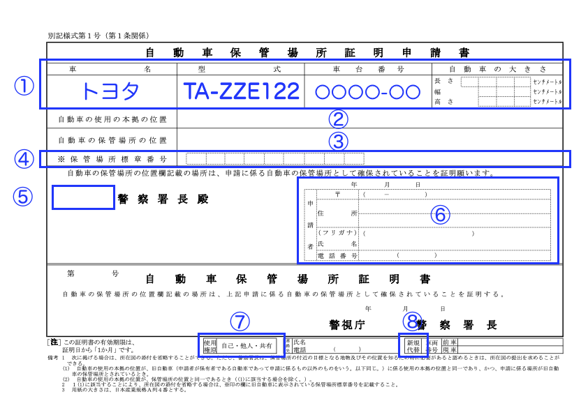 車庫証明に必要な書類と書き方とは 申請の流れや注意点も解説