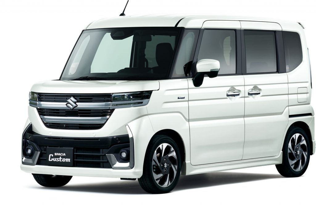 スペーシア カスタム_HYBRID XSターボ・ HYBRID XS_ピュアホワイトパール