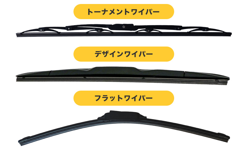 ワイパーブレードの種類